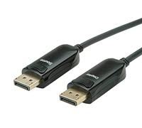 Roline - Câble DisplayPort - DisplayPort (M) pour DisplayPort (M) - 30 m - support 4K, actif - noir