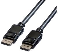 ROLINE Câble DisplayPort v1.2, TPE, DP M - DP M, noir, 10 m