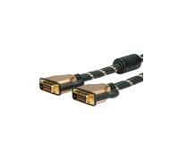 Roline câble dvi gold, m m,duallink,1m 11.04.5511