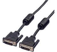 ROLINE Câble DVI pour écran, M-M, (24+1) dual link, 15 m
