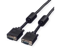 ROLINE Câble écran HD15 M/M avec noyaux de ferrite + DDC, 15,0 m