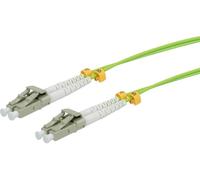 ROLINE 21159271 - Câble patch à fibre optique, LC Duplex, OM5, 50/125 µm, vert, 1