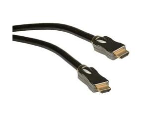 ROLINE Câble HDMI 1.4 - 7.5m - HDMI Type A Mâle/Mâle - 3D, ARC, Ethernet, 2160p, 10.2 Gbit/s - Noir (Réf. 11.04.5684)