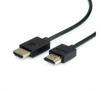 ROLINE Câble HDMI 2.0 5m - HDMI Type A Mâle/Mâle - 3D, 4K UHD (3840x2160) 60Hz, 18 Gbit/s, contacts Or, RoHS
