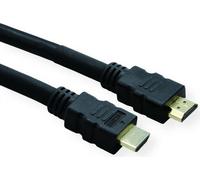 ROLINE Câble HDMI High Speed avec Ethernet, avec répéteur, 25 m