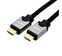 ROLINE Câble HDMI High Speed avec Ethernet I Transmission de signal en 4K UHD et 3D I 10m, noir / argent