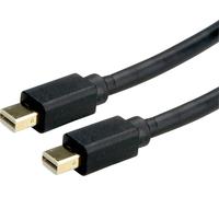 ROLINE Câble Mini DisplayPort v1.4, mDP M - mDP M, noir, 1 m