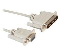 ROLINE Câble modem 9pin. BU - 25p. ST, 6 m
