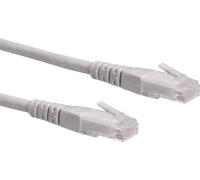 ROLINE Cordon LAN Cat 6 | Câble réseau UTP Ethernet avec connecteur RJ45 | gris 1 m