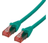 ROLINE Câble patch Cat.6 UTP, Component Level, LSOH, vert, 2 m