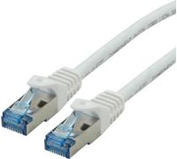 ROLINE 21152860 - Câble patch Cat.6A S/FTP PiMF blanc 0,5 m