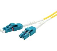 ROLINE Câble Patch FO duplex OS2, 9/125µm LC/LC, jaune, 10 m