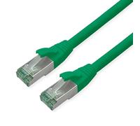 ROLINE RM Cordon Cat.6A S/FTP(PiMF), vert, 1 m