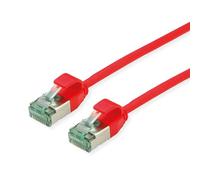 ROLINE Câble Patch RM U/FTP DataCenter Cat.6A (Class EA), Slim, Rouge, 1,5 m