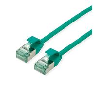 ROLINE Câble patch RM U/FTP DataCenter Cat.6A (Class EA), slim, vert, 0,5 m