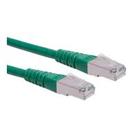 Roline Câble Patch S/ftp (pimf) Catégorie 6, 10m, Vert 10m