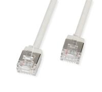 ROLINE Câble patch U/FTP DataCenter Cat.6A (Class EA), LSOH, slim, connecteur extra court, gris, 1,5 m