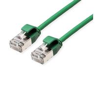 ROLINE Câble Patch U/FTP DataCenter Cat.6A (Class EA), LSOH, Slim, Vert, 0,3 m