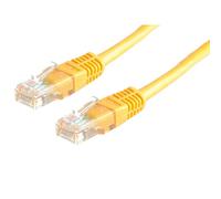 Roline Câble Patch Utp Conf. Cat. 5e, Jaune 1,0m