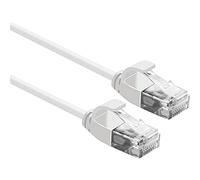 ROLINE Câble patch UTP DataCenter cat.6A (Class EA), LSOH, slim, blanc, 1,5 m