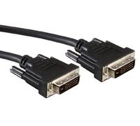 ROLINE Câble pour moniteur DVI, connecteur mâle vers connecteur mâle, 20 m
