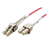 ROLINE Câble FO 50/125µm OM4, LC/LC, connecteurs Low-Loss, grande densité, violet, 2 m