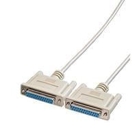 ROLINE 11013718 - Câble série, 25 broches RS-232, port/port, 1,8 m
