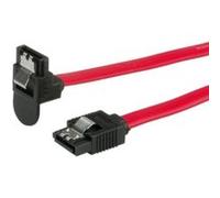 Roline Câble SATA interne 6.0 Gbit/s coudé avec attache 1,0 m