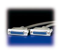 ROLINE Câble Série RS-232 DB25 (M/M) 3m Gris - Connecteurs Plaqué Or, Blindage Haute Performance - Réf: 11.01.3730