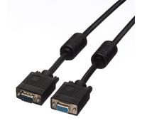 ROLINE Câble SVGA HD15 ST - BU avec noyau en ferrite, 3 m