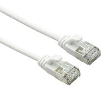 ROLINE Câble U/FTP DataCenter Cat.7, LSOH, avec connecteurs RJ45 (500 MHz / Classe EA), slim, blanc, 2 m