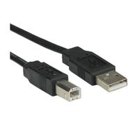 ROLINE Câble USB 2.0 plat pour Notebook 0,8m