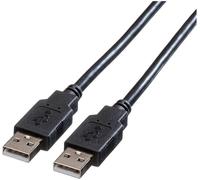 ROLINE Câble USB 2.0 Type A-A, noir, 4,5 m