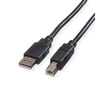 ROLINE Câble USB 2.0, Type A-B, 0,8m