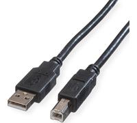 ROLINE Câble USB 2.0, type A-B, noir, 3 m
