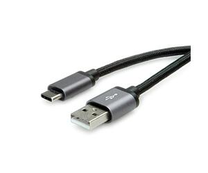 ROLINE Câble USB 2.0, type C - type A, ST/ST, noir, 3 m