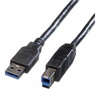 ROLINE 11028869 - Câble USB 3.0, prise A vers prise B, 0,8 m