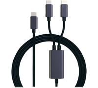 Roline Câble USB USB 2.0 USB-C® mâle 1.85 m noir 11.02.8308