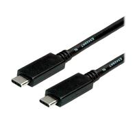 Roline Câble USB USB 3.2 Gen2 USB-C® mâle 2.00 m noir 11.02.9055