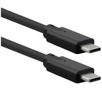 Roline Câble USB USB 3.2 Gen2x2 USB-C® mâle 1.00 m noir blindé 11.02.9071