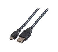 Roline - Câble USB - USB (M) pour mini USB type B (M) - USB 2.0 - 3 m - noir