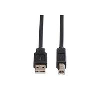 Roline - Câble USB - USB (M) pour USB type B (M) - USB 2.0 - 1.8 m - plat - noir