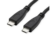 ROLINE Câble USB3.2Gen2, PD 20V5ATyp C-C, ST/ST, 1m