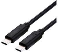 ROLINE Câble USB4 Gen3x2, C-C, M/M, 8K UHD-2, 40Gbit/s, 100W, noir, 1 m