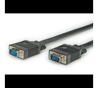 ROLINE câble VGA - câble d'écran à connecteur HD D mâle - pour le raccordement de Notebook • carte graphique • projecteur l noir 20m
