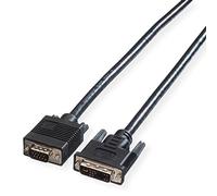 ROLINE Câble VGA DVI, DVI (12+5) M/ HD15 M 3,0m