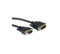 ROLINE Câble VGA DVI, DVI (12+5) M/ HD15 M 3,0m