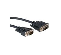 ROLINE Câble VGA DVI, DVI (12+5) M/ HD15 M 3,0m