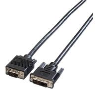 ROLINE Câble VGA DVI, DVI (12+5) M/ HD15 M, 3 m