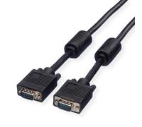 ROLINE Câble écran HD15 M/M avec noyaux de ferrite + DDC 3,0m